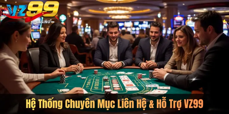 Hệ Thống Chuyên Mục Liên Hệ & Hỗ Trợ VZ99